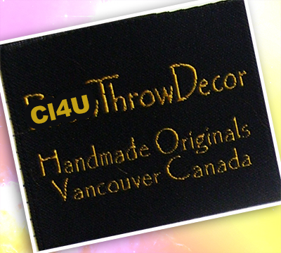 labels for pillows with low minimums